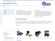 Tablet Screenshot of polson.nl