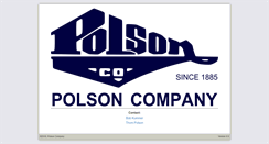 Desktop Screenshot of polson.com