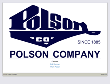 Tablet Screenshot of polson.com